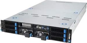 ASUS ESC4000A-E12 Rack 2U Serveris Socket SP5 AMD EPYC 9004 DDR5-SDRAM Sudraba