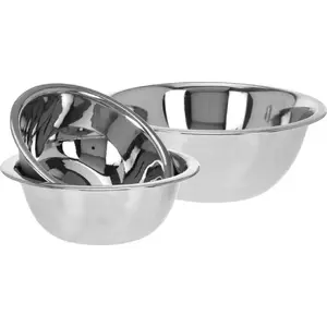 Stainless Steel Mixing Bowl Set Excellent Houseware HV390643 — Universal Kitchen Bowls