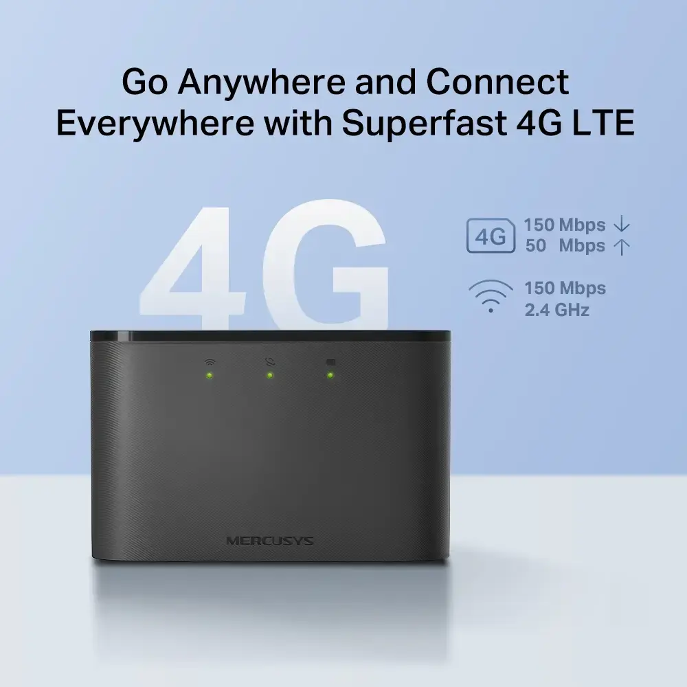 Сотовый маршрутизатор Mercusys 4G LTE Mobile Wi-Fi Photo 4