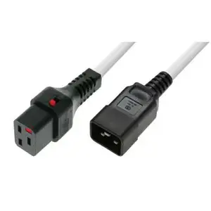 Microconnect MC-C19C20LOCK-2M-W Кабель Locking C19 на C20 2м