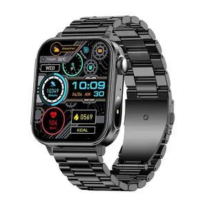 Смарт‑часы Colmi P80 Steel Black с Bluetooth и монитором сердечного ритма