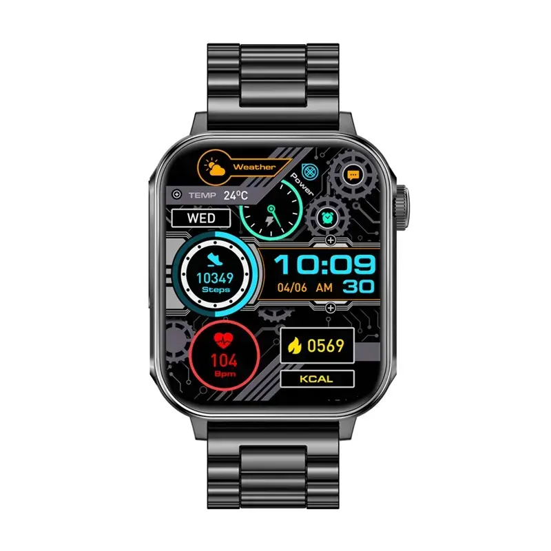 Смарт‑часы Colmi P80 Steel Black Photo 2