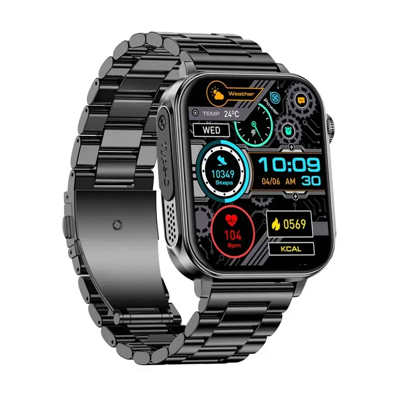 Смарт‑часы Colmi P80 Steel Black Photo 3