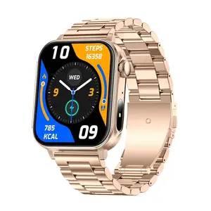Viedpulkstenis Colmi P80 Steel Gold — 1,4" displejs, sirdsdarbības sensors