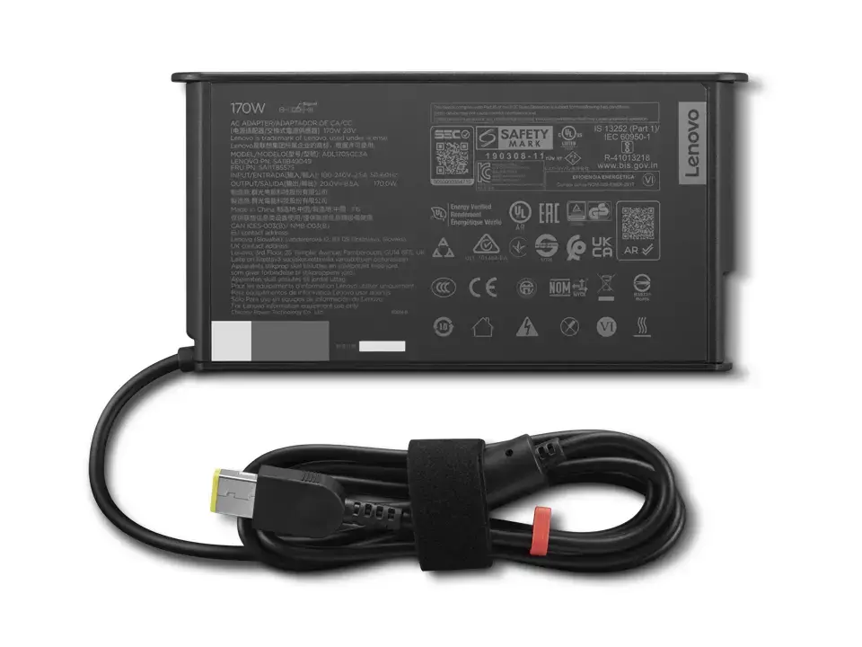 Lenovo ThinkStation Slim адаптер 170 Вт Photo 2