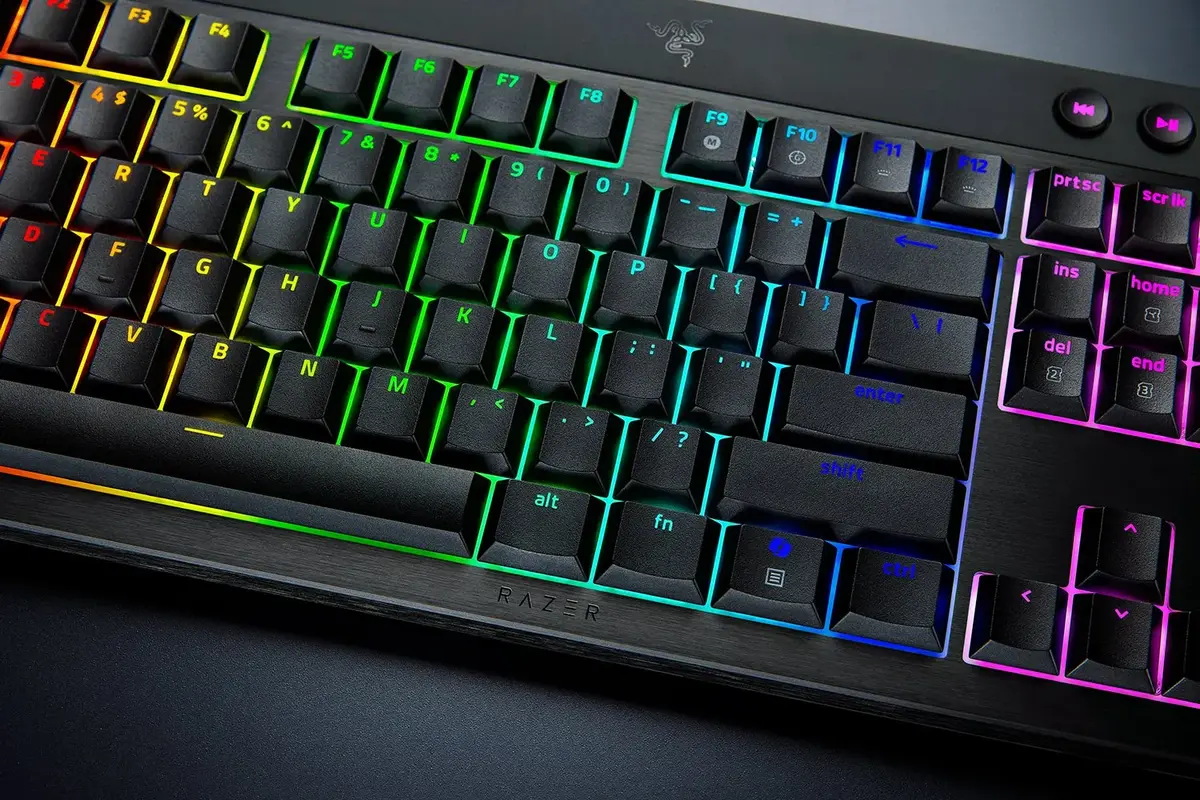 Razer BlackWidow V4 Low-profile Wireless игровая клавиатура Photo 4