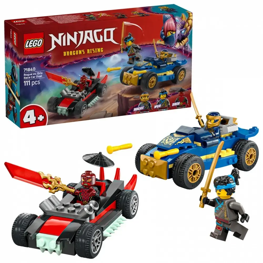 LEGO Ninjago Racing Set 71840 Rogue vs Drix Photo 5