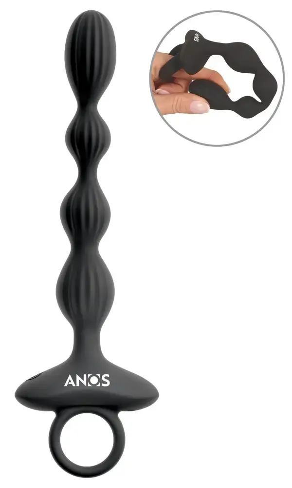 Анальный вибратор ANOS Flexible Anal Beads Photo 2