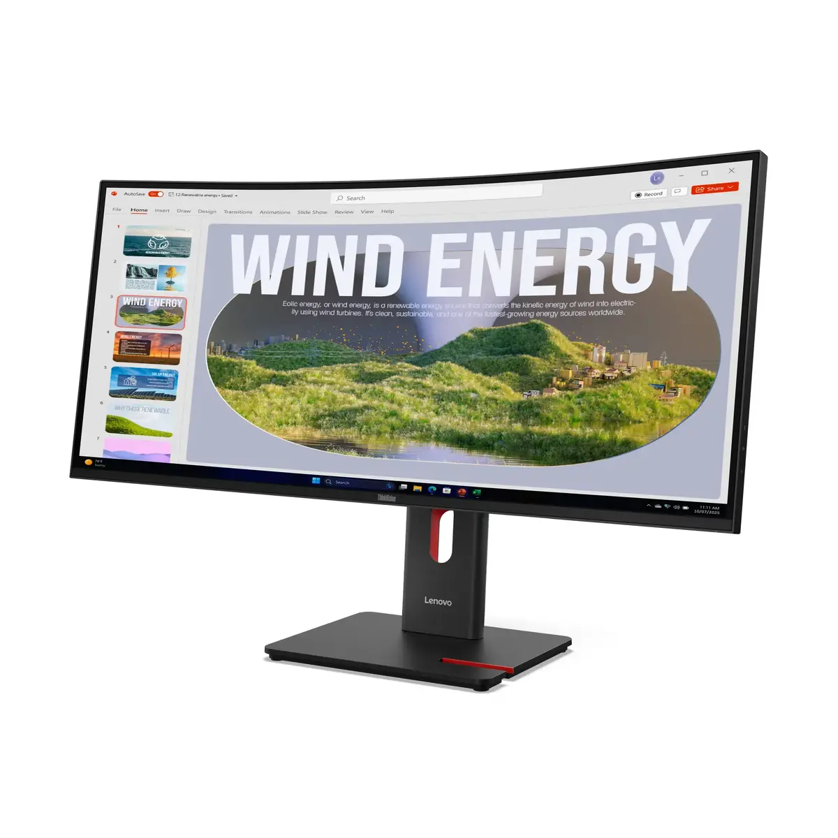Monitors Lenovo ThinkVision T34WD-40 Photo 3