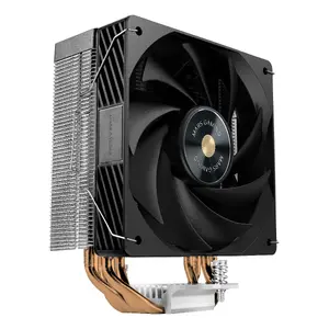 Gaisa dzesētājs TACENS Mars Gaming MCPU-X4 — 120 mm ventilators, 4 siltuma caurules, alumīnija radiatora, hidrauliskais gultnis, atbalsta AM5/AM4/LGA 1700/115x/1200/1366