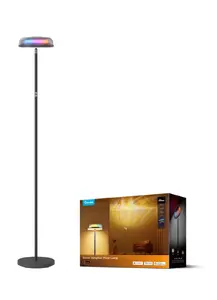 Govee Uplighter Floor Lamp Smart floor lighting Wi-Fi Bluetooth Black Energy efficiency class G