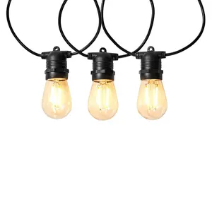 Smart wall light Nedis WIFILP01F10 Wi-Fi Black 2.8W