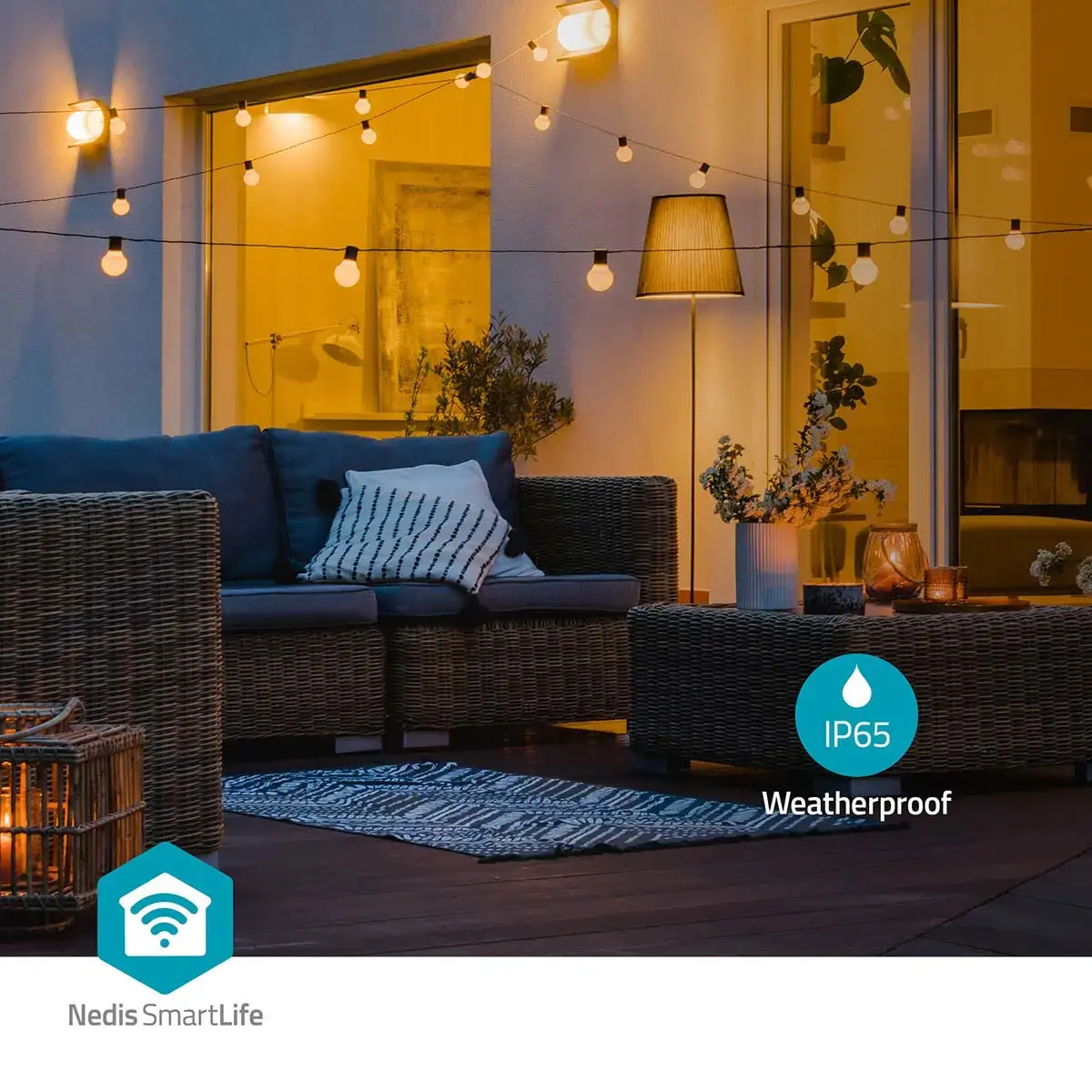 Smart wall light Nedis WIFILP01F10 Photo 8