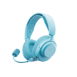 Беспроводная гарнитура Steelseries Arctis Nova 3P Bluetooth голубой цвет бинауральная охватывающая микрофон на штанге