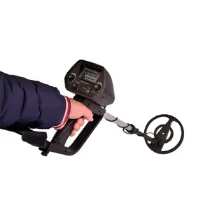 Metal detector DENVER MET-117 — waterproof, lightweight, handheld treasure detector