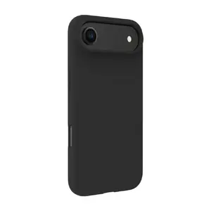 Силиконовый чехол Evelatus для iPhone 17 Air, soft-touch, чёрный