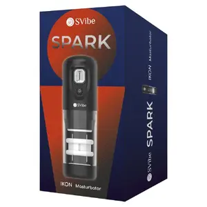 Masturbator SVibe Ikon SPARK by snail vibe — automatic masturbator, thrusting & rotating, 4 modes, 4 intensities, USB-C, 27 cm, insertion 13.5 cm