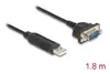 DELOCK USB→RS-232 адаптер USB 2.0 на D-Sub 9 Photo 2