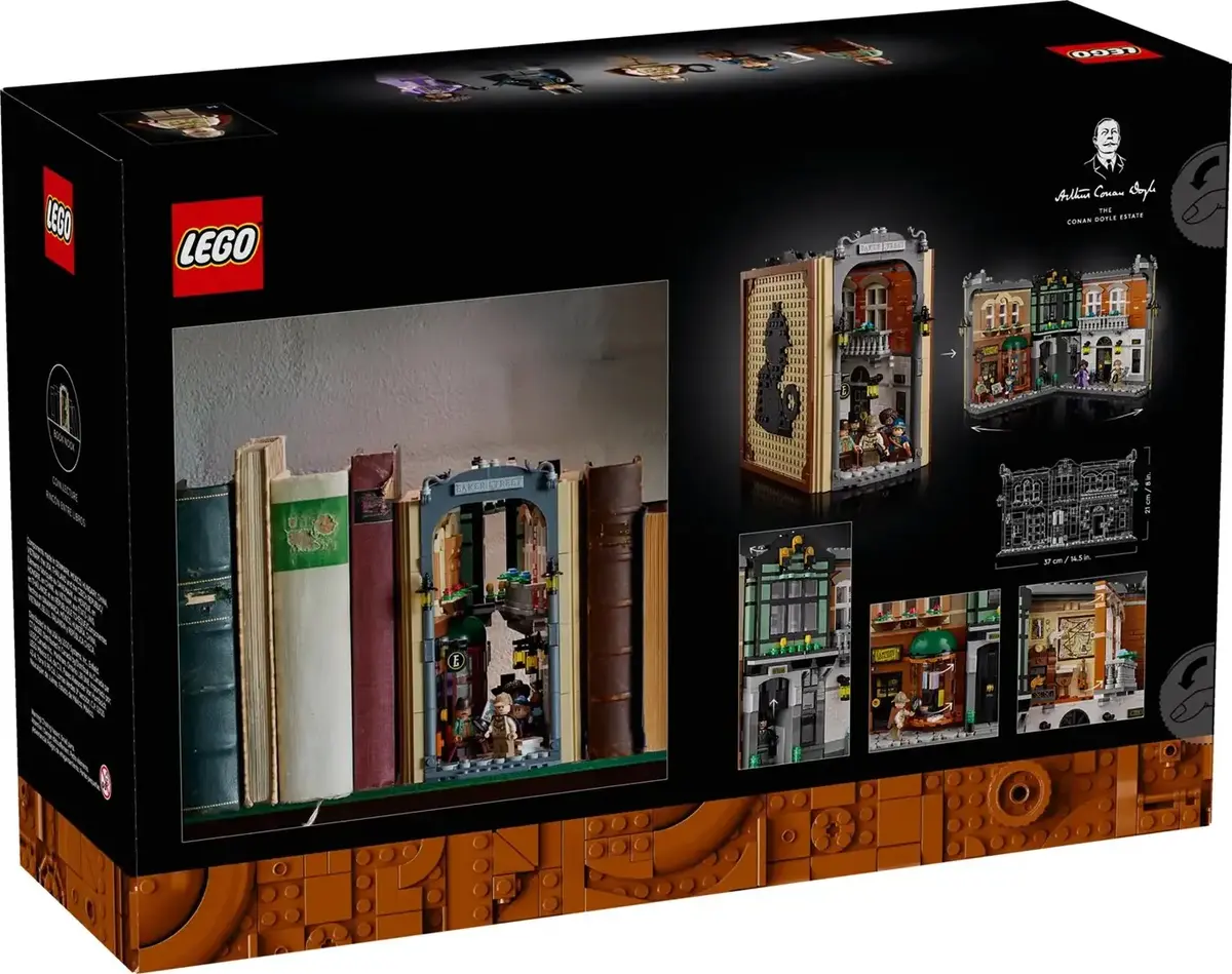 LEGO Icons Book Nook Sherlock Holmes 10351 Photo 2
