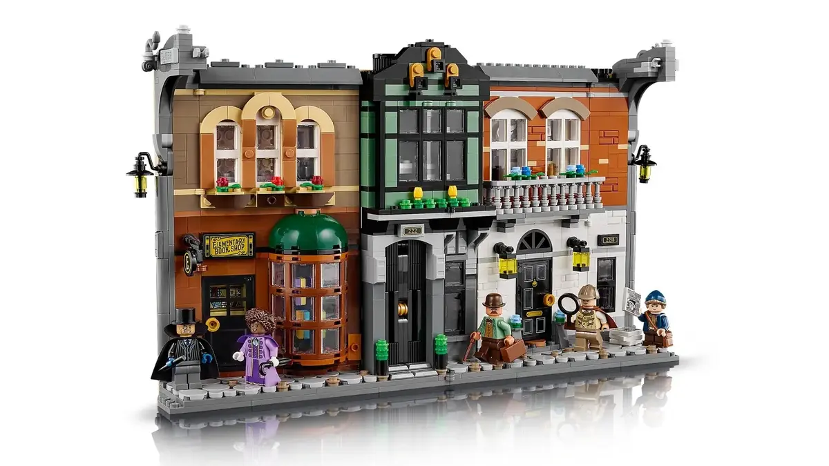 LEGO Icons Book Nook Sherlock Holmes 10351 Photo 4