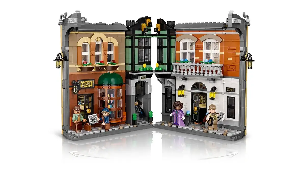 LEGO Icons Book Nook Sherlock Holmes 10351 Photo 9