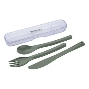 Galda piederumu komplekts Fackelmann 26928 3 gab. Zaļš Caurspīdīgs Platums 200 mm