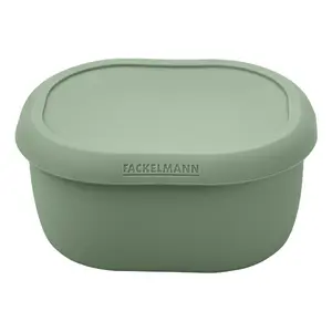 Pusdienu konteiners Fackelmann 26935 0.6 L Silikons Zaļš Pelēks