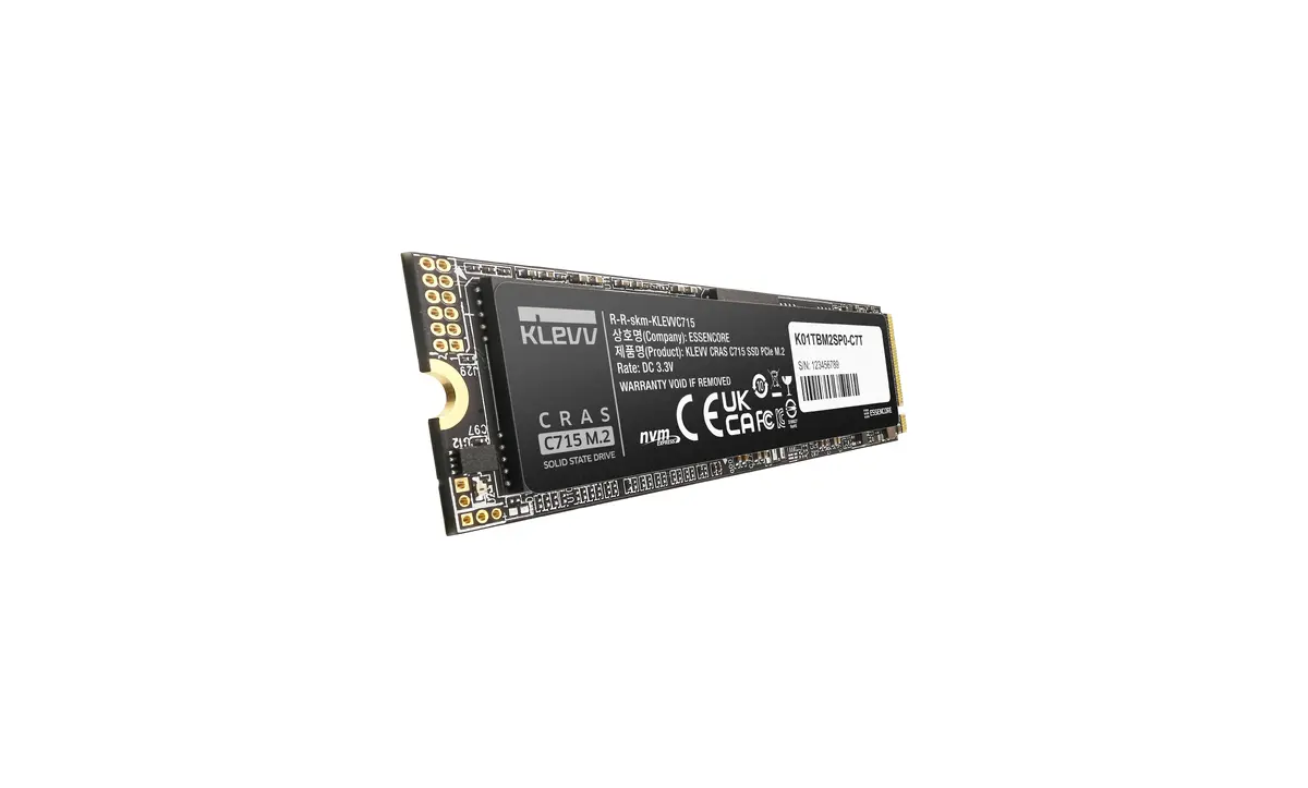 KLEVV CRAS C715 512 GB M.2 NVMe SSD Photo 9