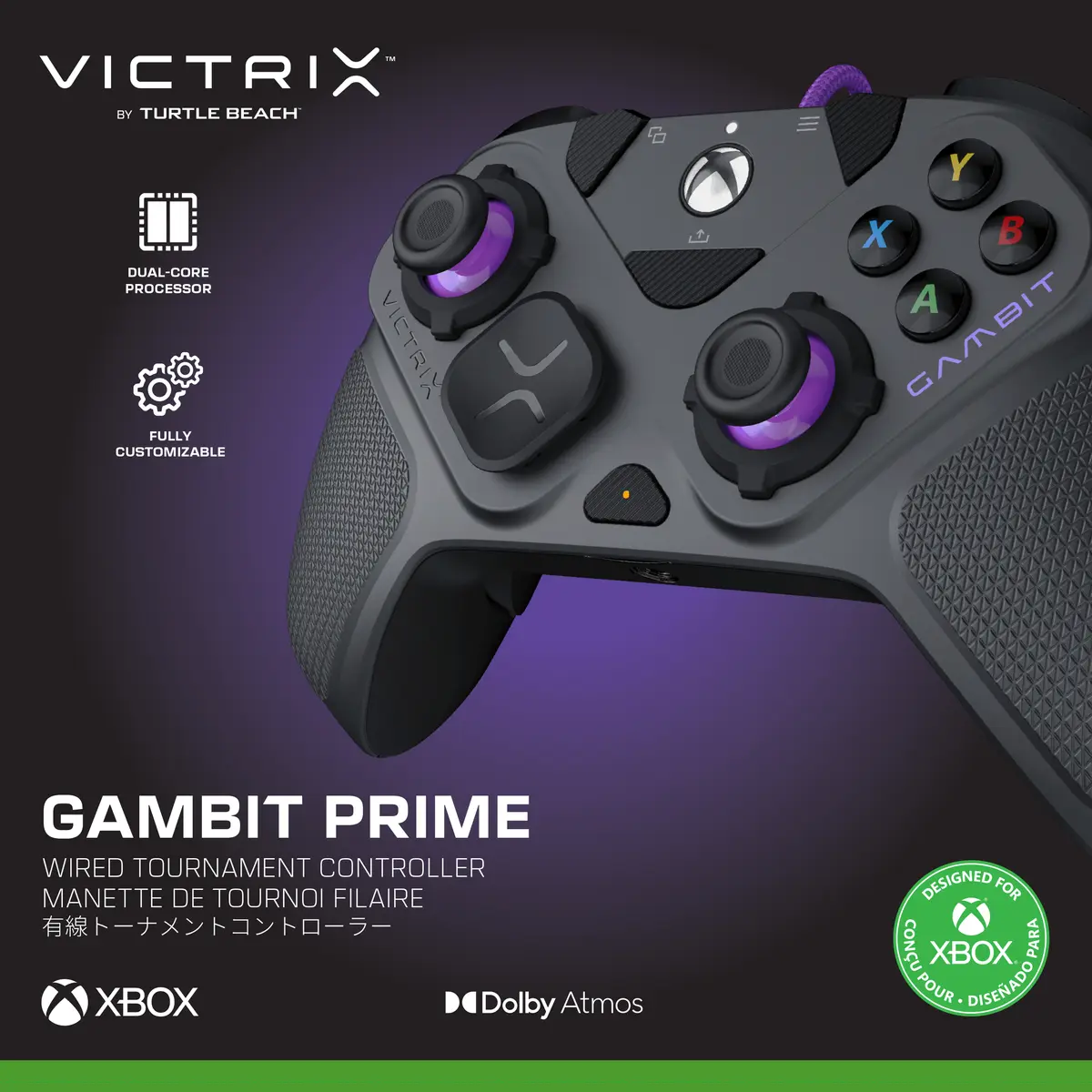 Проводной контроллер Turtle Beach Victrix Gambit Prime Photo 3
