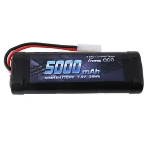 Аккумулятор Gens ace B-5000-7.2V-NIMH-TAMIYA Черный