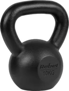 Гиря Rebel Active 10 кг чугунная RBA-2323-10 — гиря для силовых тренировок