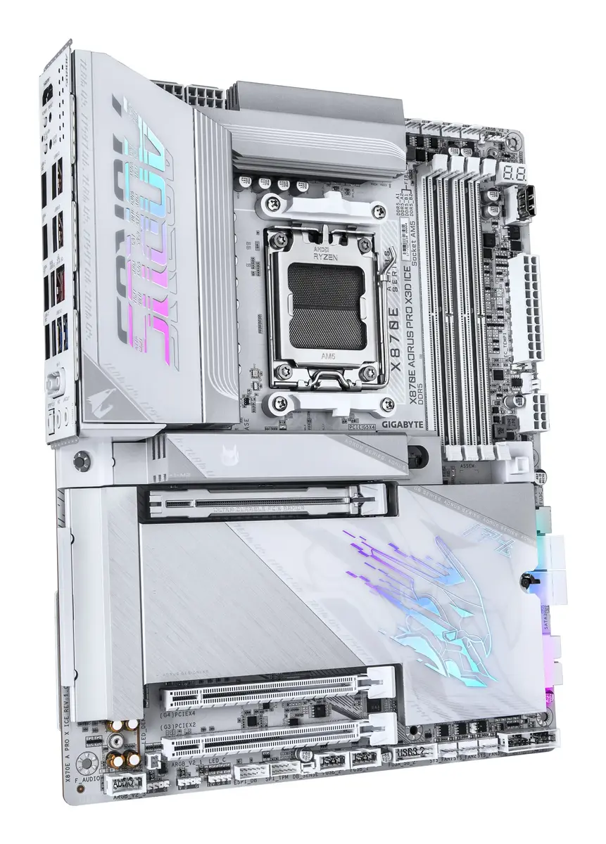 Mātesplate GIGABYTE X870E AORUS PRO X3D ICE Photo 3