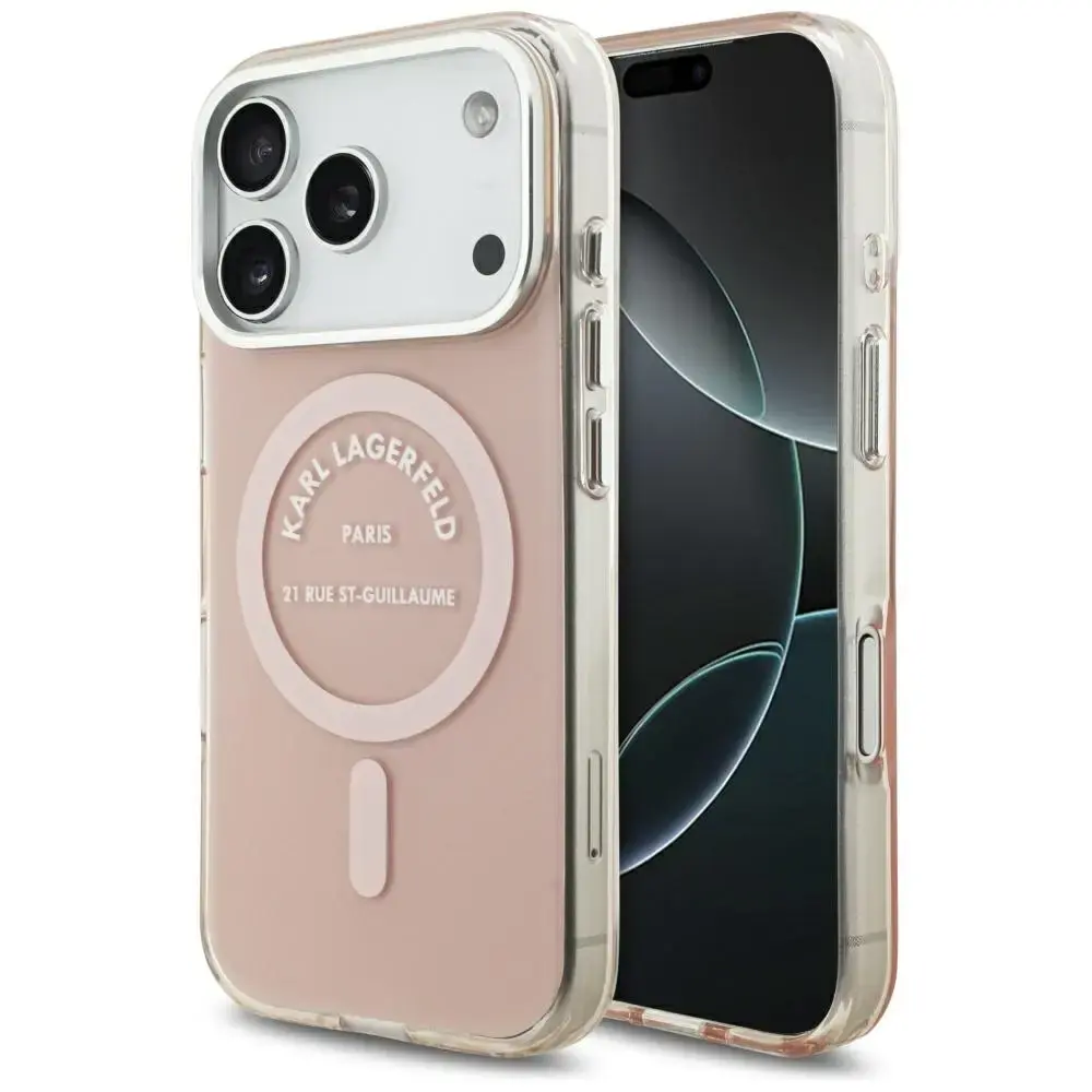 Karl Lagerfeld IML Karl RSG MagSafe vāciņš priekš iPhone 17 Pro Photo 5