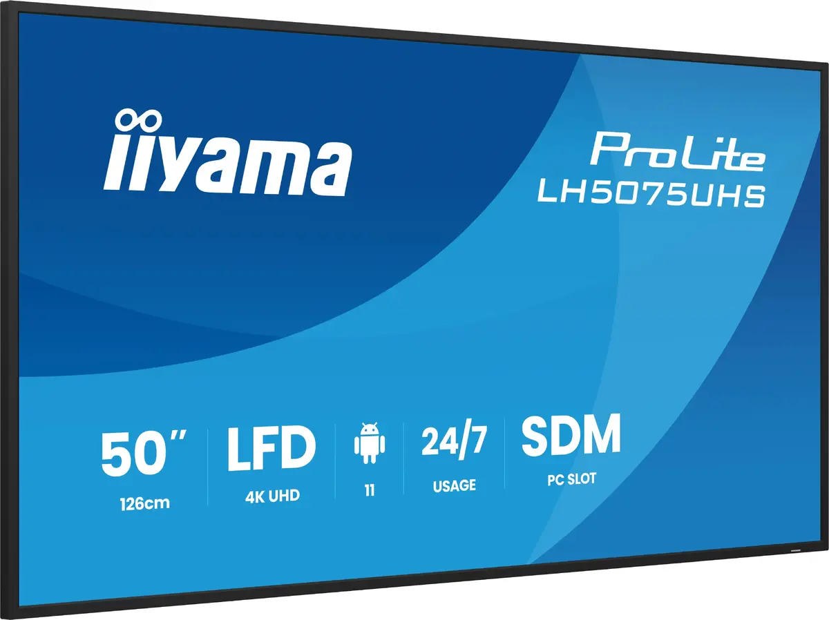 Монитор iiyama 50" 4K UHD Photo 4