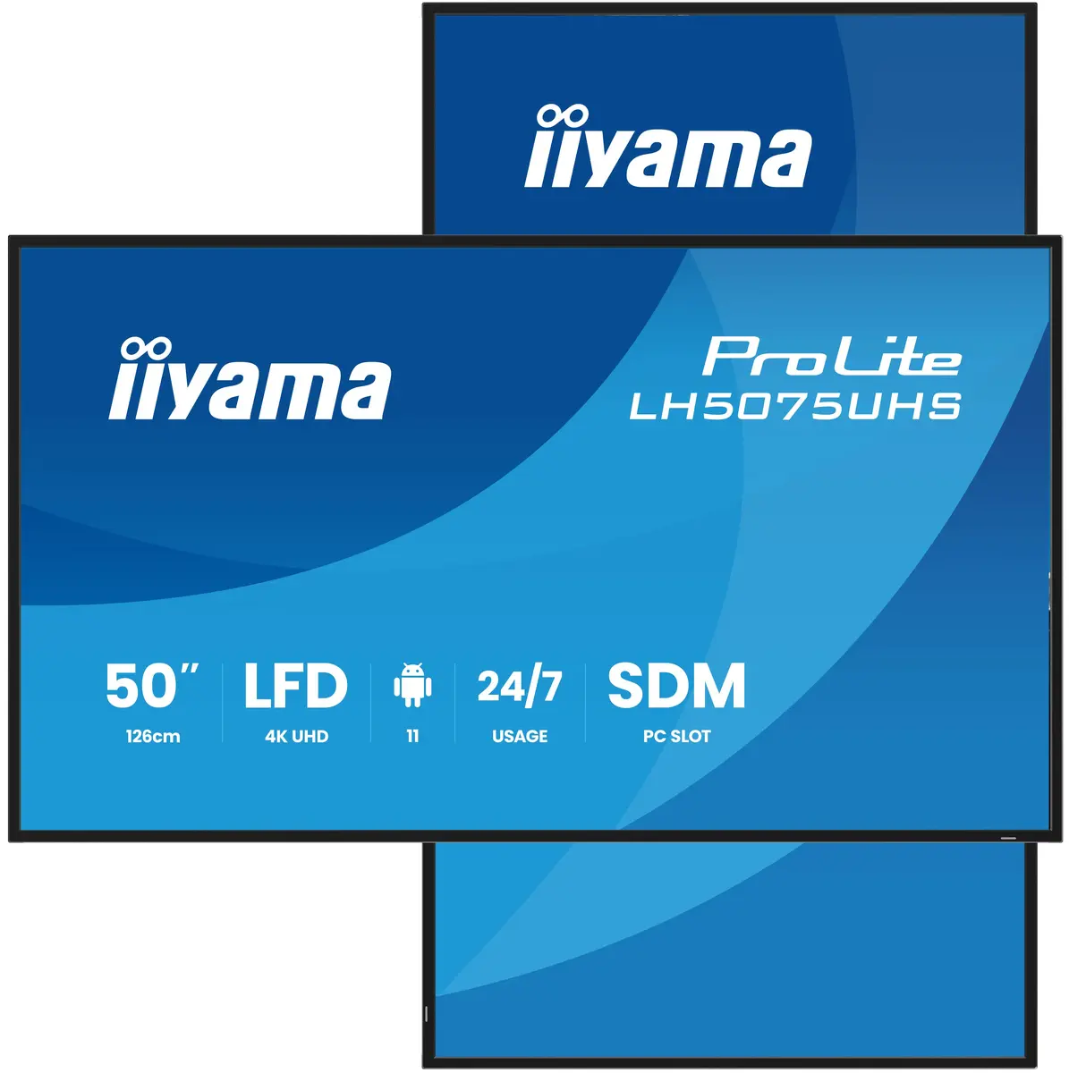 Iiyama LH5075UHS-B2AG Signage Display Digitālā zīmju