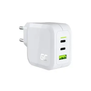 Зарядное устройство 65W GaN Green Cell CHARGC08W с 2× USB-C и 1× USB-A