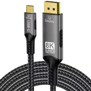 USB-C to DisplayPort cable PREMIUMCORD ku31dp13, 2 m, DP 1.4