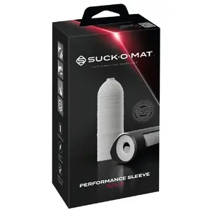 Запасной рукав Suck-O-Mat 3 Perf. Sleeve M — силикон/PU, длина 21 см, глубина вставки 15 см, отверстие Ø 2,3 см