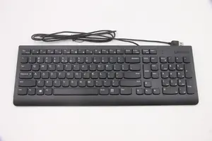 Wired USB Keyboard Lenovo Calliope G2 Black — compact wired desktop keyboard, USB-A connection