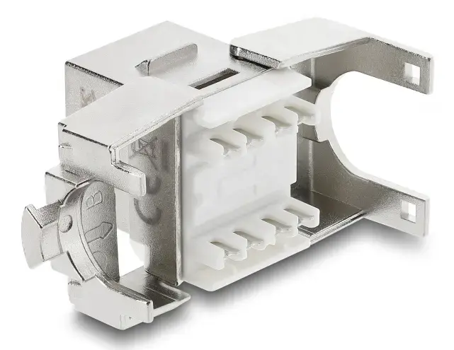 DELOCK keystone RJ45 uz LSA Cat.6A ekranēts Photo 2