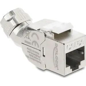 Keystone modulis RJ45 ligzda Cat.6A DELOCK 90798 — LSA savienojums