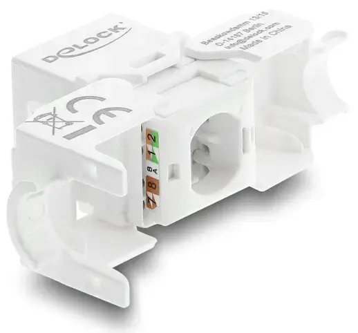 Keystone module DELOCK RJ45 to LSA Cat.6 UTP Photo 2