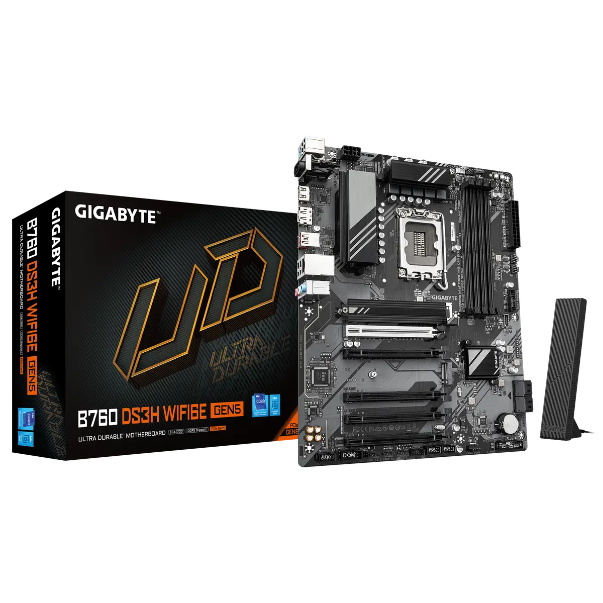Pamatplate GIGABYTE B760 DS3H WIFI6E, B760