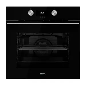 Built-in oven TEKA HLB8300BK multifunctional black, 50–250°C, A+, Hydroclean PRO, telescopic rails