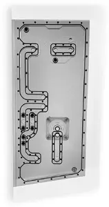 Distroplate Stealkey Customs Phanteks NV9 D-RGB white — distribution plate for Phanteks NV9 chassis, D-RGB lighting, white finish