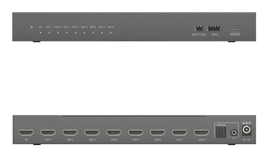 Разветвитель HDMI PureTools PT-SP-HD18-48G Photo 4