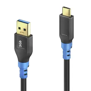 USB cable PureLink FI-U320-020-PCK USB 3.2 Gen 1 2 m USB A USB C Black Blue