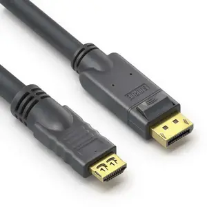 PureLink PI5110-075 video cable adapter 7.5 m DisplayPort HDMI Black