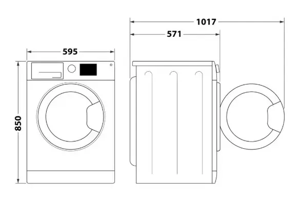 Veļasmašīna WHIRLPOOL FFL 7269 W EE Photo 6