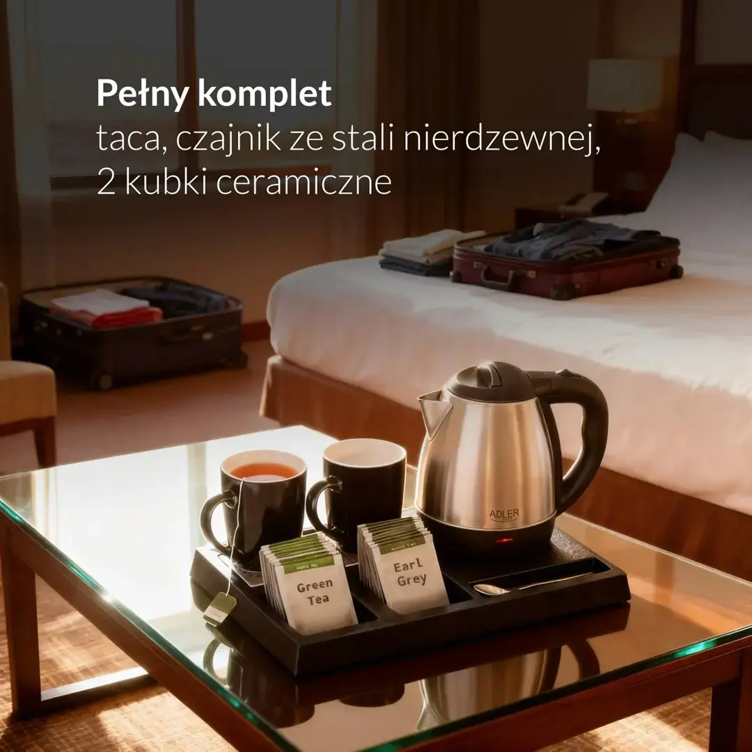 Elektriskais tējkanna Adler AD 1354 1,2 L 1500 W Photo 8